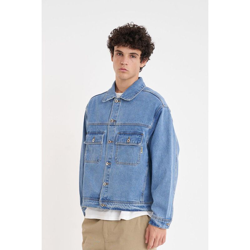 Huffer Denim Jacket image number 3